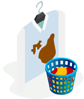 Caregiver assisting client